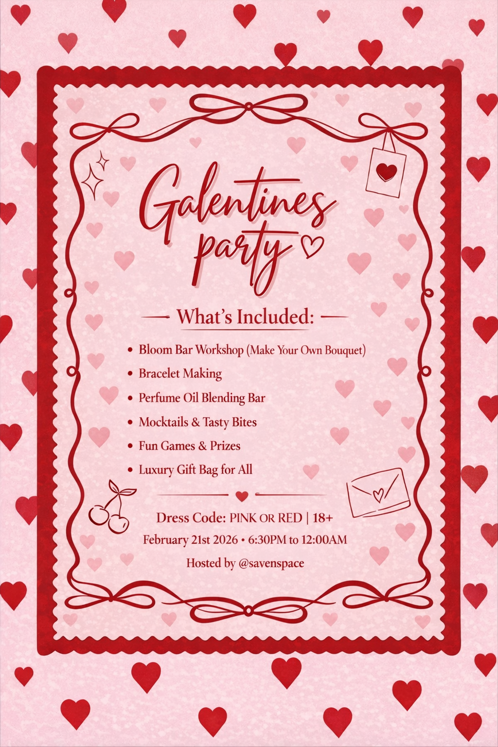 Galentine's Party | SAVEN EVENTS💌✨